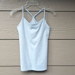 SOLOW SPORT JERSEY RACERBACK TANK Sage space dye